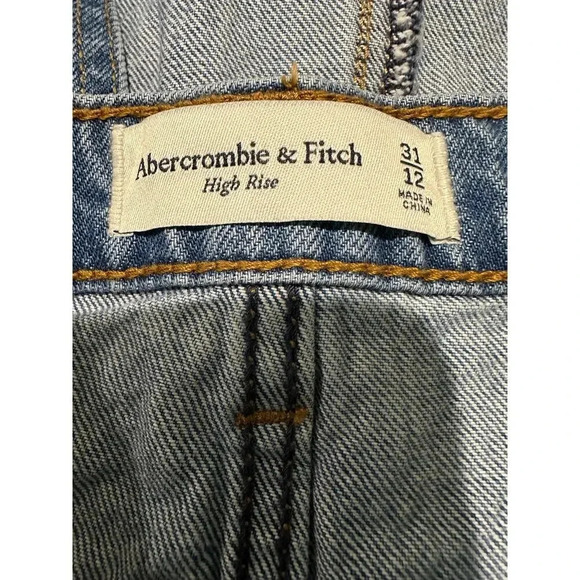 Abercrombie & Fitch Midi Denim Skirt - Picture 3 of 5